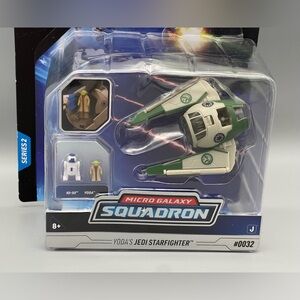 Star Wars Micro Galaxy Squadron Series 2 YODA'S JEDI STARFIGHTER #0032 NEW